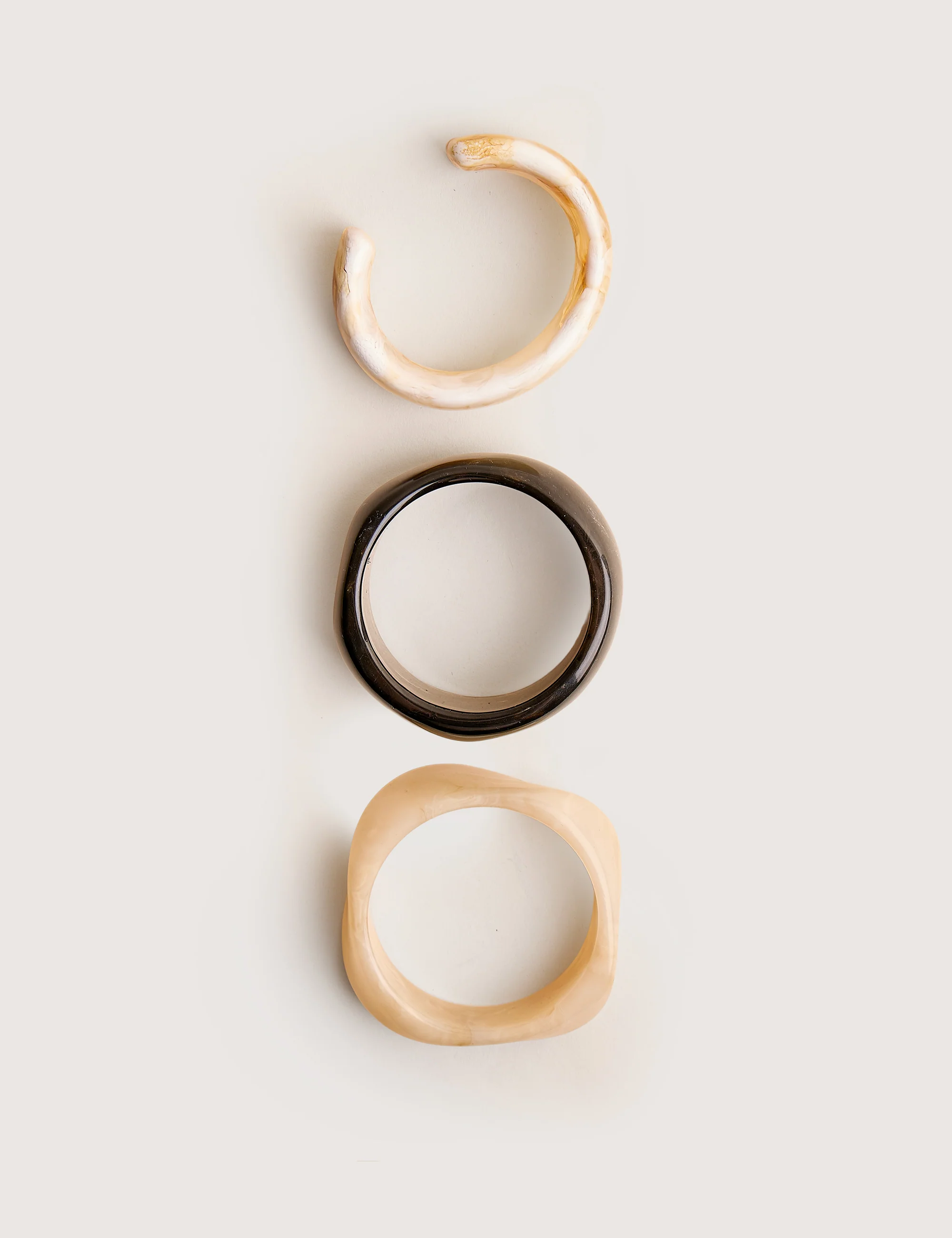 3 Pack Cuff & Classic Bangle Set Multi - Image 3