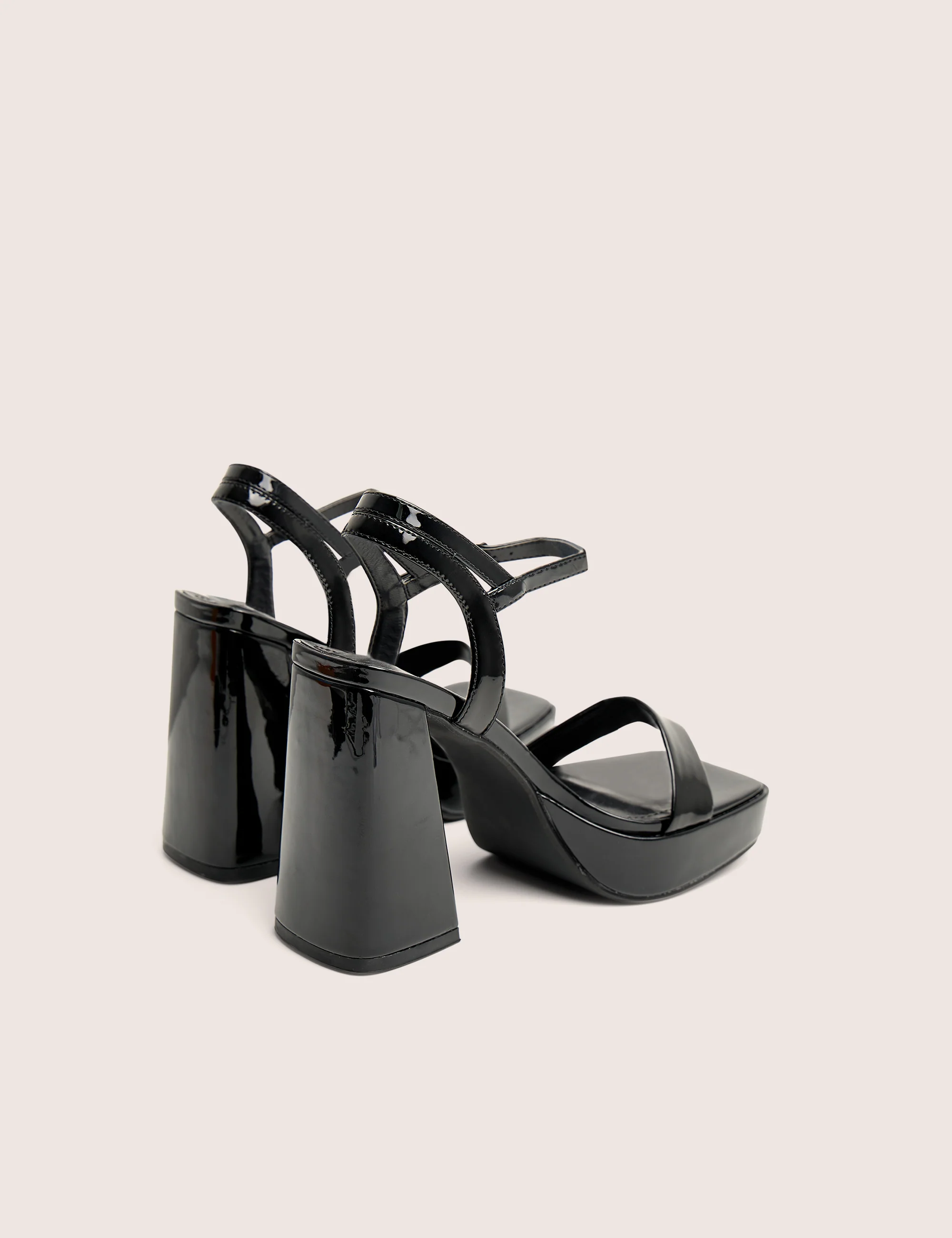 Figure Black Platform Patent High Heel - Image 5