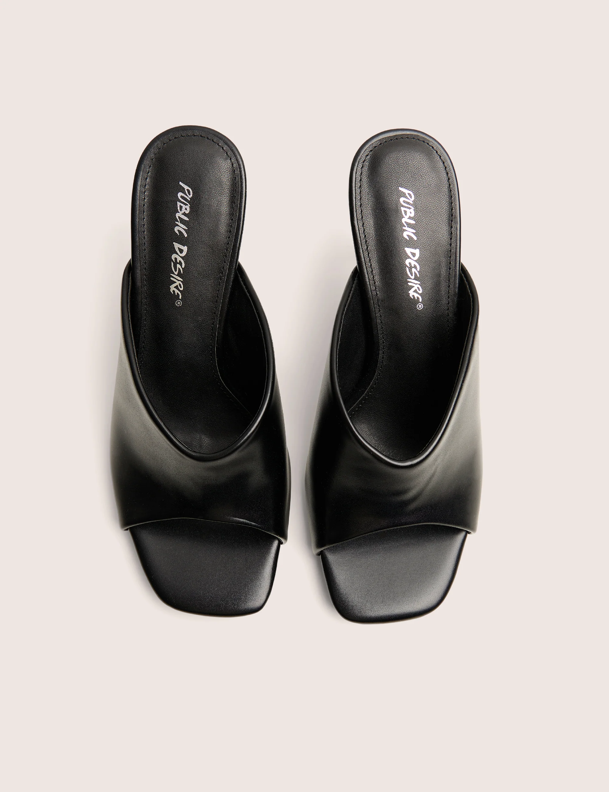 J'adore Black Mule Heels - Image 2