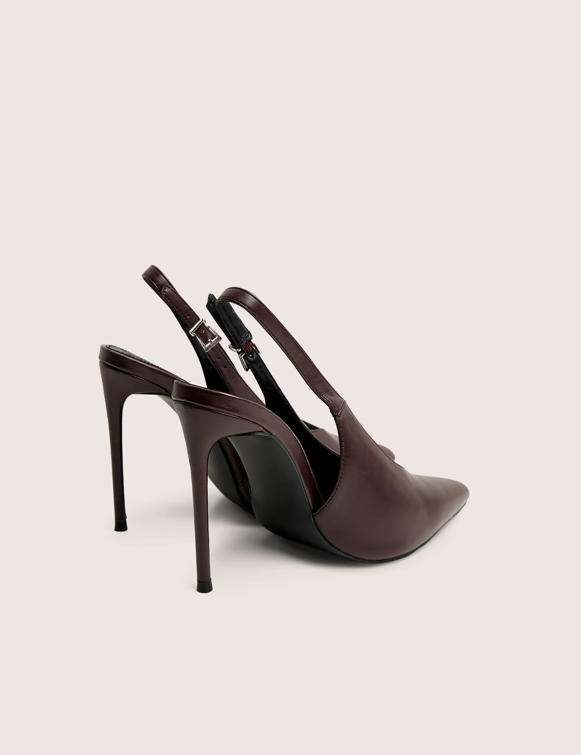 Tatti Burgundy Slingback Court Heel - Image 3